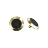 35mm Brass Anti-slip Tactile Indicators Paving Studs with Black Carborumdum for Blinds RY-DB205