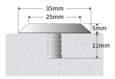 tactile ground surface indicator 