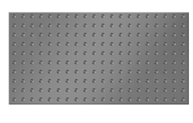 PVC Tactile Tile Mat Yellow Black Grey 1200✖600mm Anti-UV RY-BP503