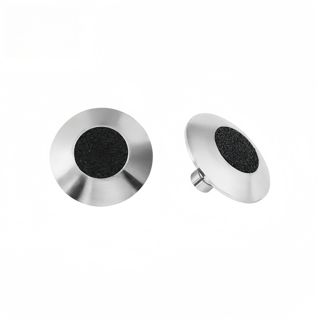 Stainless Steel Tactile Warning Indicator Studs with Carborundum Insert of 25mm Diameter RY-DS128/162